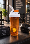 Orange COMMANDO Shaker Bottle – 700ML