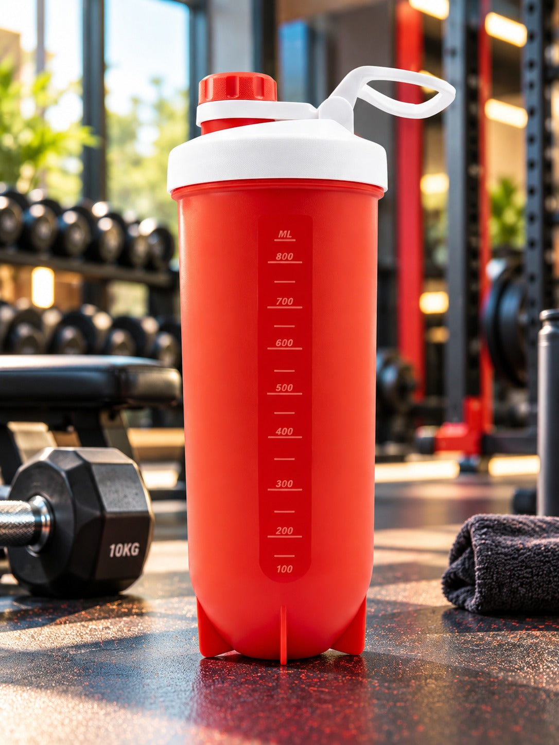 STAR LITR Crimson Red Protein Shaker Bottle