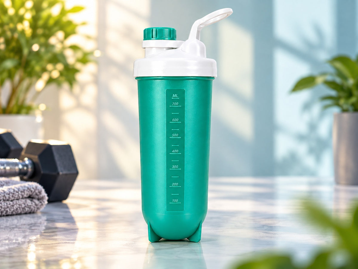 STAR LITR Teal Green Protein Shaker Bottle