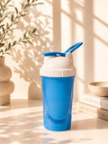 Royal Blue Protein Shaker Bottle with Ergonomic Grip | Leak-Proof Gym Water Bottle